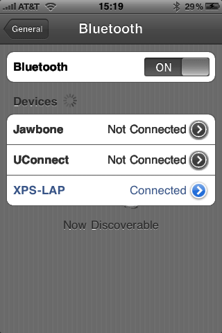 BluetoothConnected